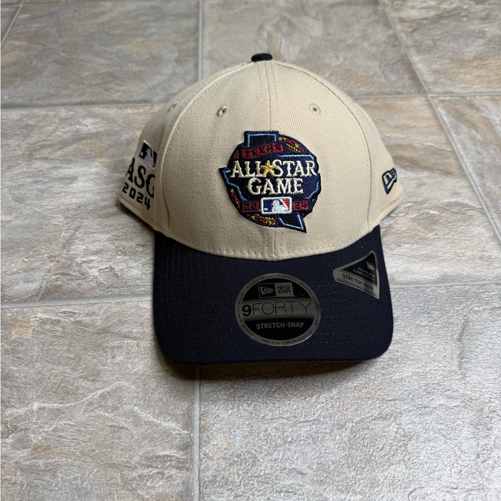 Texas Rangers All Star Game New Era SnapBack Hat Men Size Adjustable Tan MLB